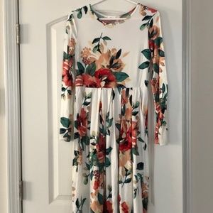 Floral Print Dress